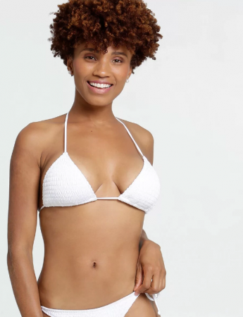 Biquíni Feminino Avulso Cortininha Lastex